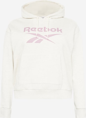 Reebok Mikina - biela: predná strana