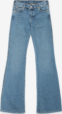 Dr. Denim Jeans 'Kily Low Bootcut' in Blauw: voorkant