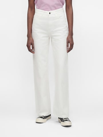 Carhartt WIP Wide leg Τζιν 'Jane' σε λευκό: μπροστά