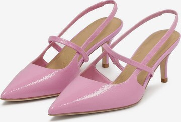 Kazar Slingpumps in Roze