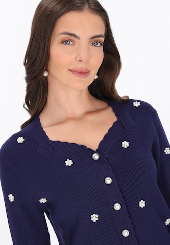 usha BLACK LABEL - Cárdigan en azul