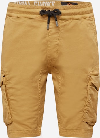 ALPHA INDUSTRIES Regular Cargobroek in Groen: voorkant