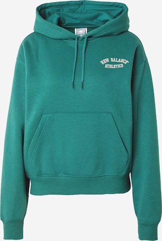 new balance Sweatshirt in Emerald ABOUT YOU