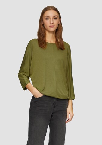 s.Oliver Shirt in Groen: voorkant