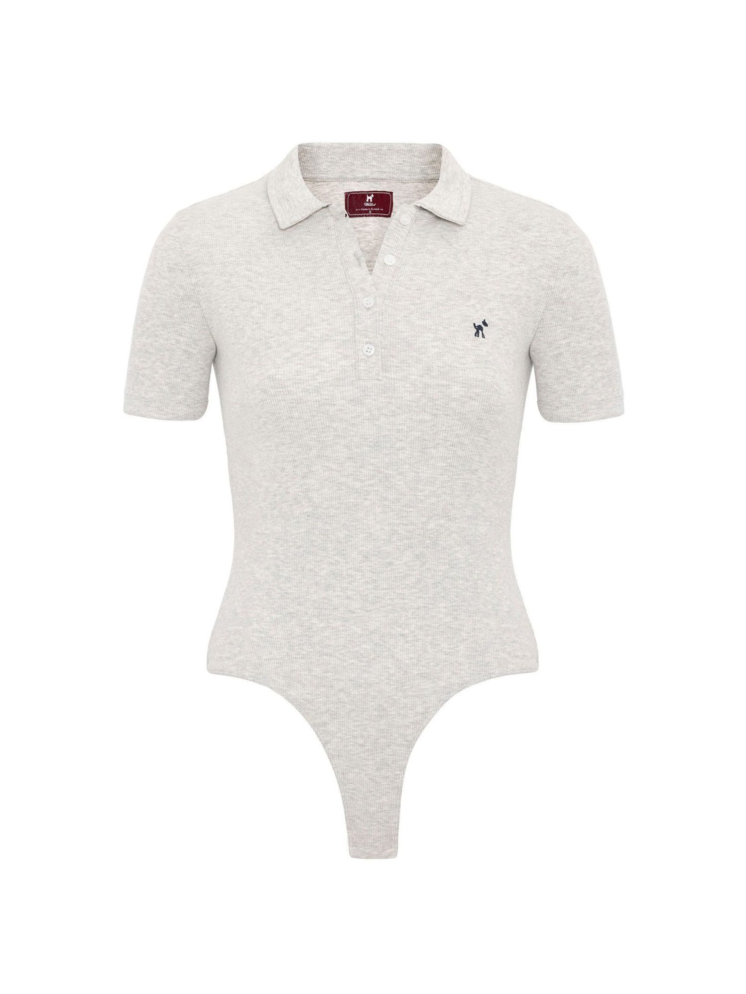 Shirtbody Williot en gris : devant