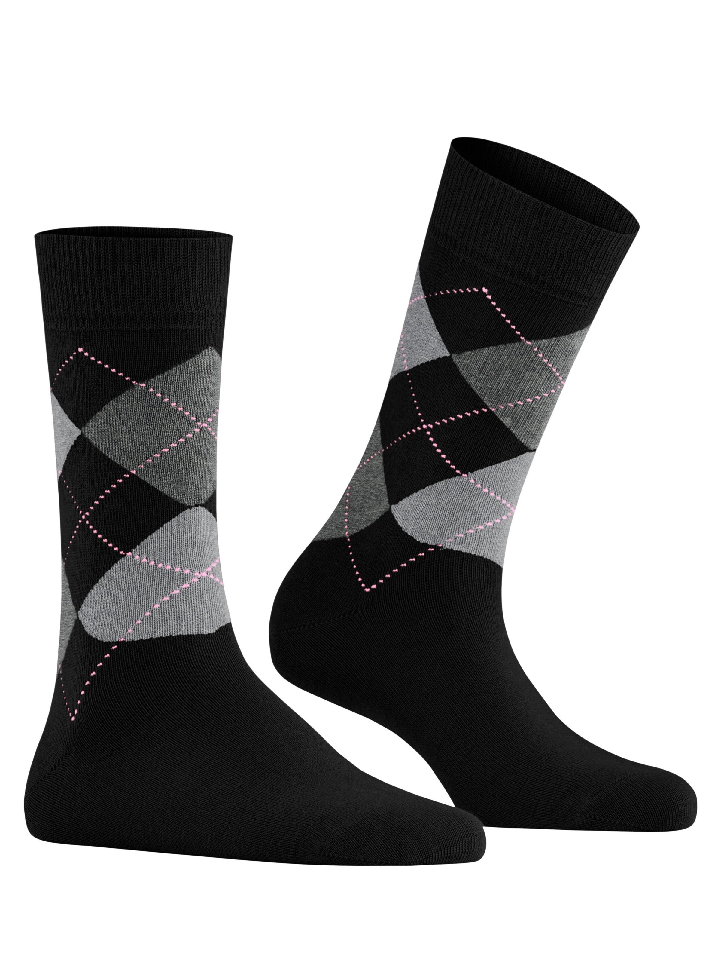 BURLINGTON Socks 'Queen' in Black