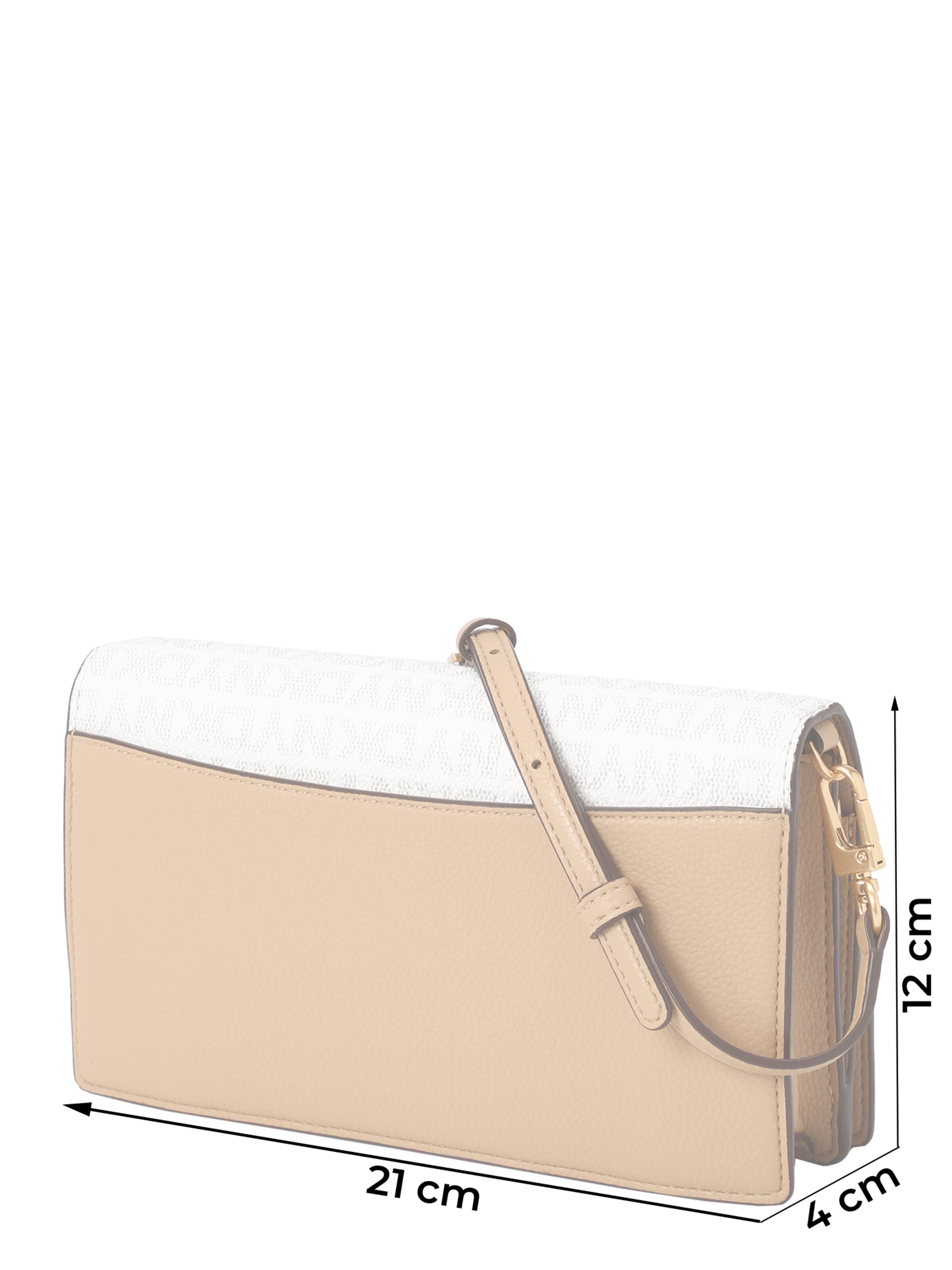 balts DKNY "Clutch" stila somiņa 'Farah'