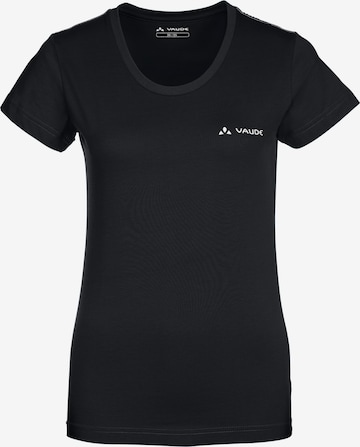 VAUDE Performance Shirt in Black: front