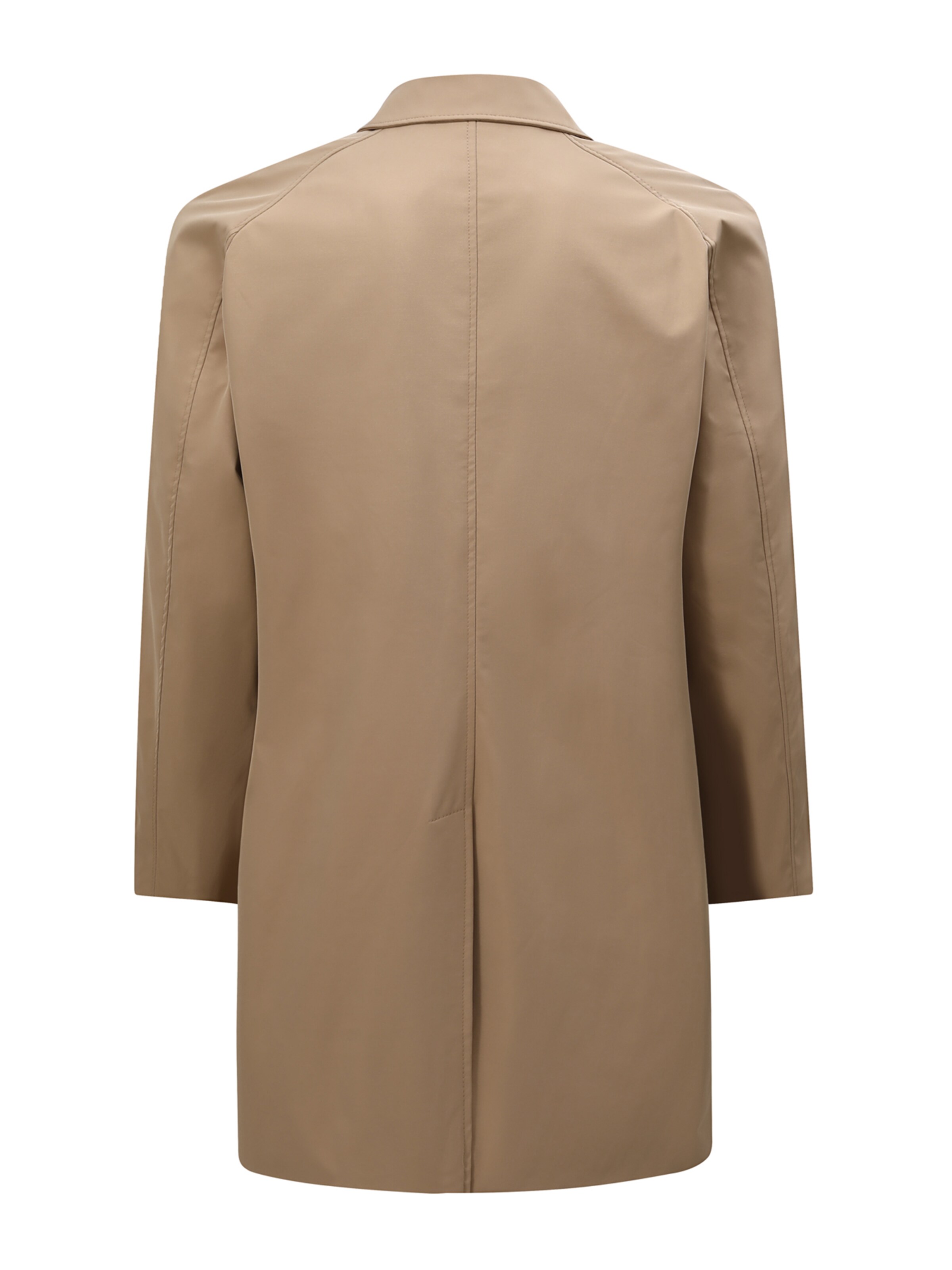 ALLTHEMEN Between-Seasons Coat 'Hauch' in Green