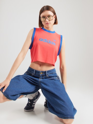 ADIDAS ORIGINALS Top in Rot: Vorderseite