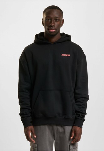 ROCAWEAR Sweatshirt in Zwart: voorkant