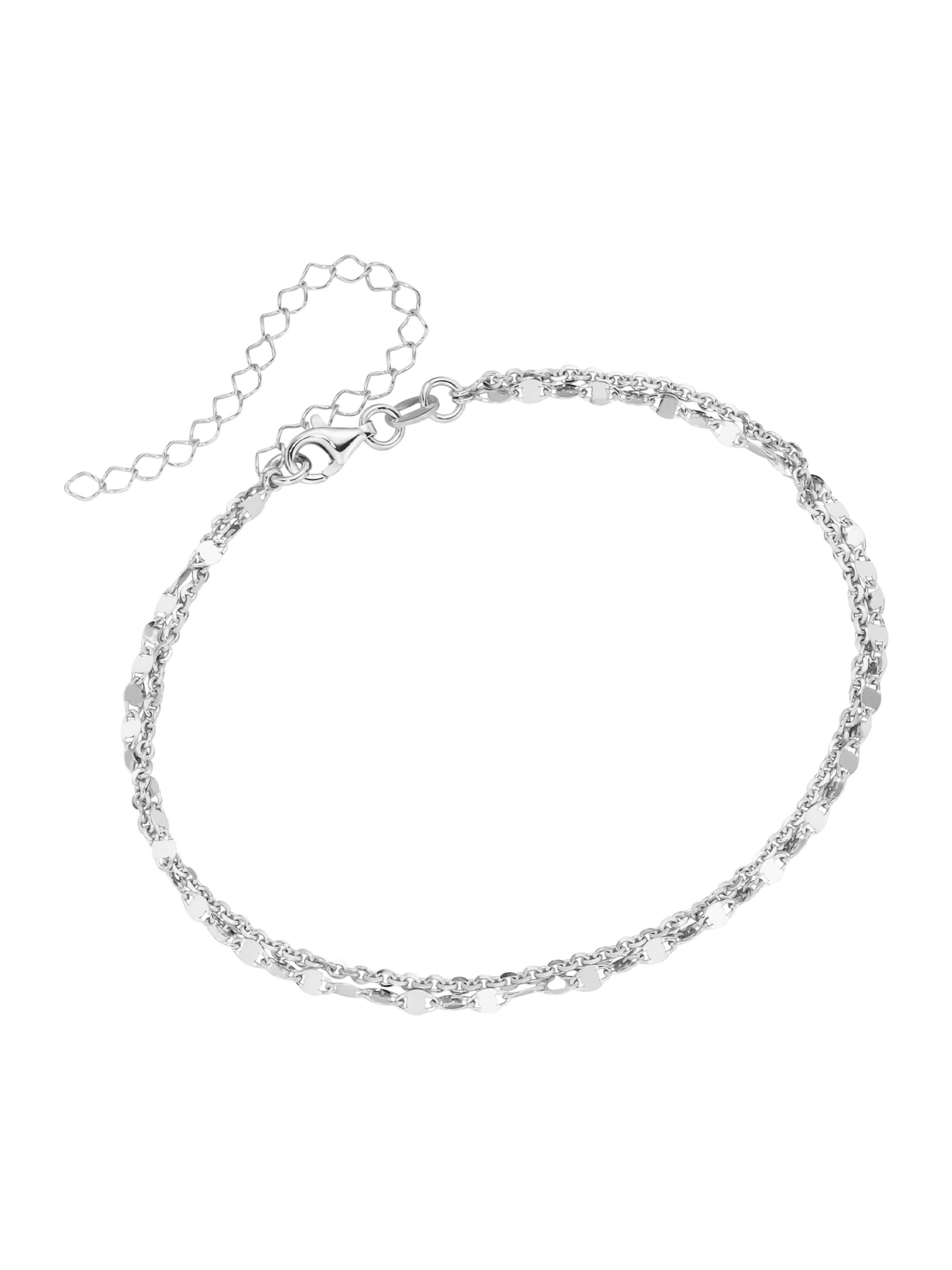 Smart Jewel Voetsieraden in Zilver: voorkant