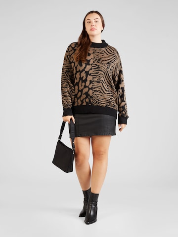 Vero Moda Curve Sweater 'Vera' in Black