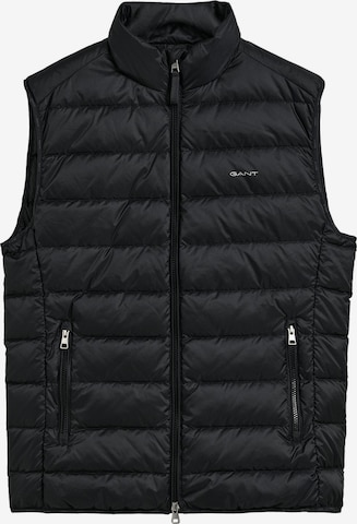 GANT - Chaleco en negro: frente