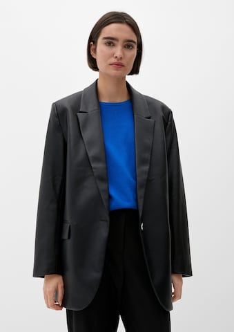 Blazer s.Oliver BLACK LABEL en noir : devant