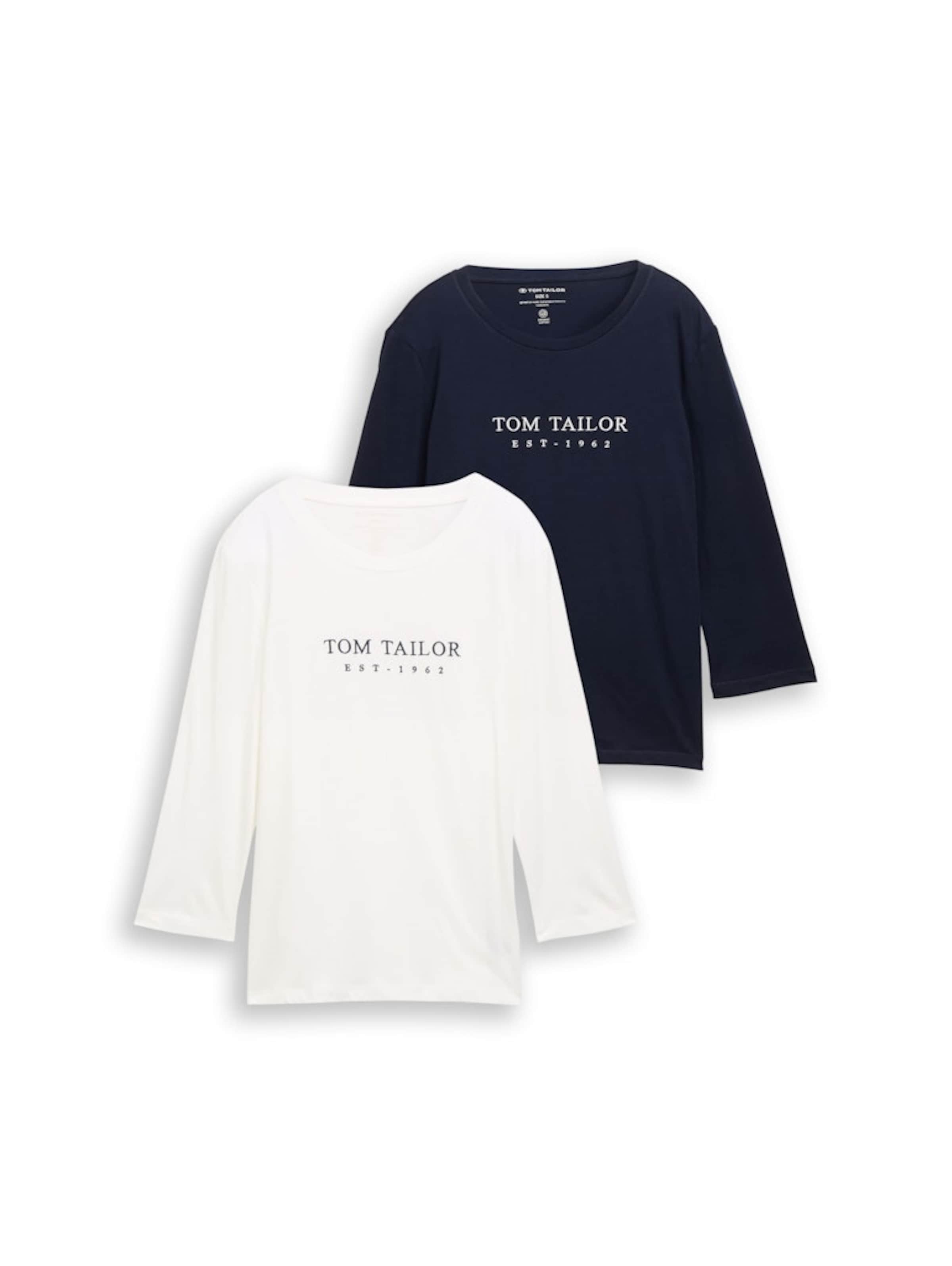 TOM TAILOR Póló - kék: elől