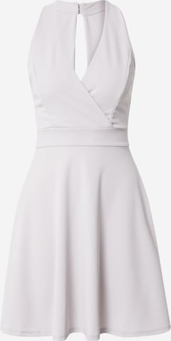 WAL G. Cocktail Dress 'DIAZ' in Grey: front