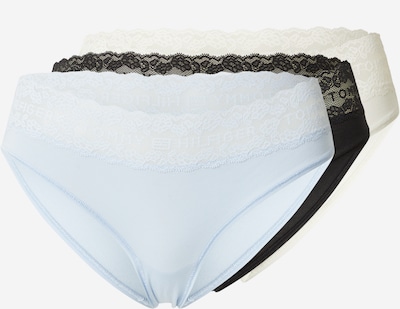 XS dydžio Siaurikės iš Tommy Hilfiger Underwear, spalva – kremo / šviesiai mėlyna / juoda, Prekių apžvalga