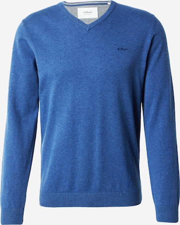 s.Oliver - Jersey en azul: frente