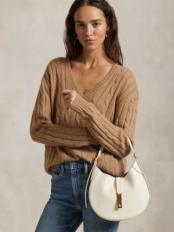 Polo Ralph Lauren Schoudertas in Beige