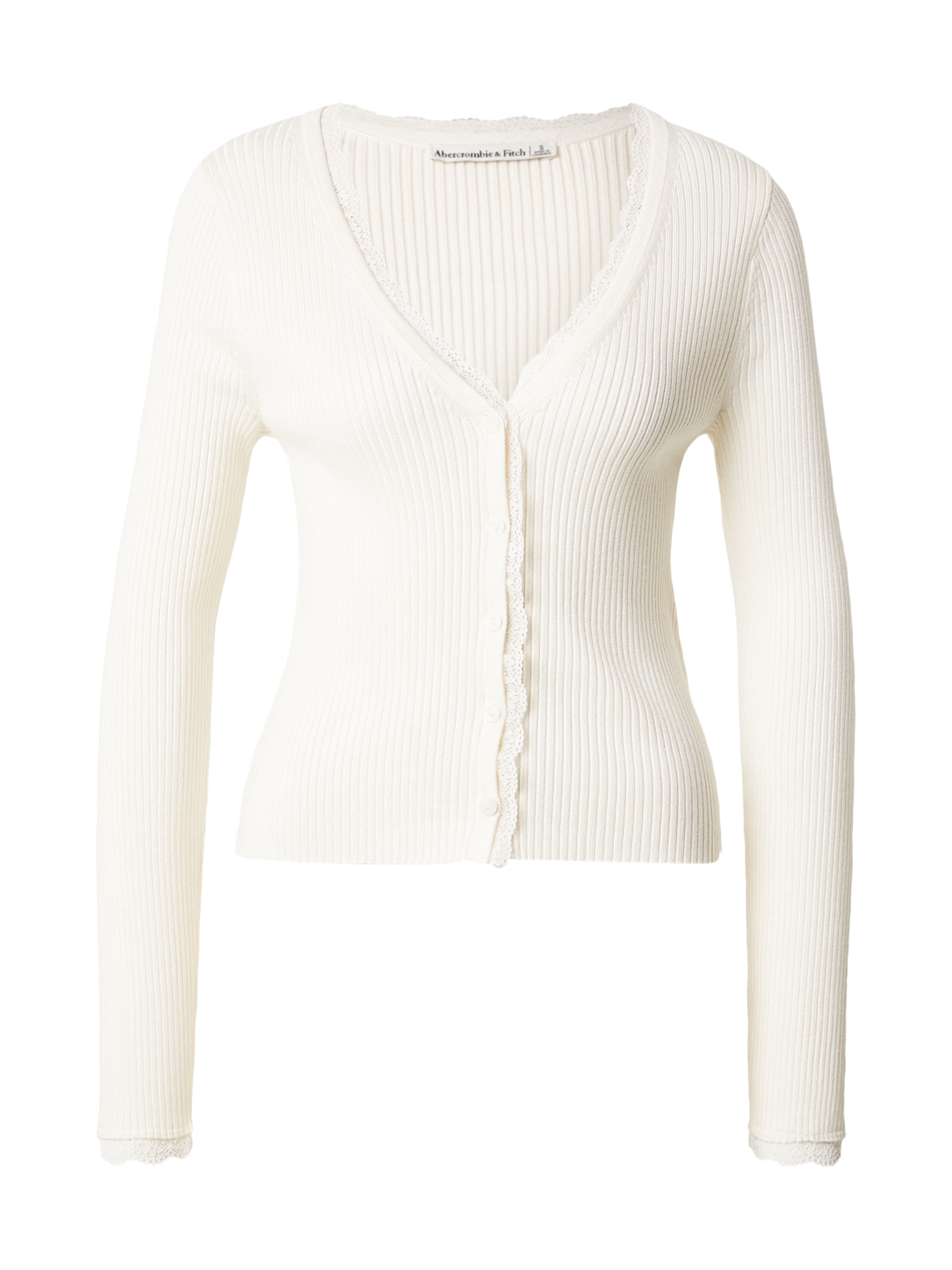 Abercrombie & Fitch Kofta i beige: framsida