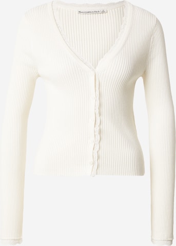 Abercrombie & Fitch Kofta i beige: framsida