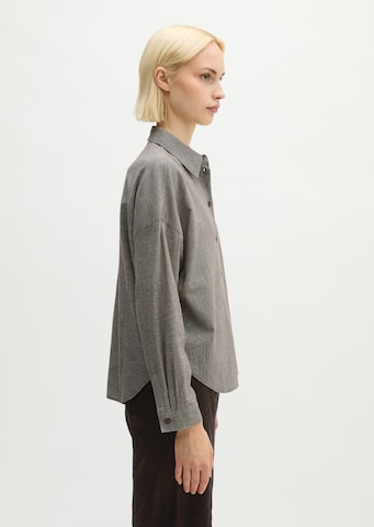 Marc O'Polo Blouse in Bruin: zijkant