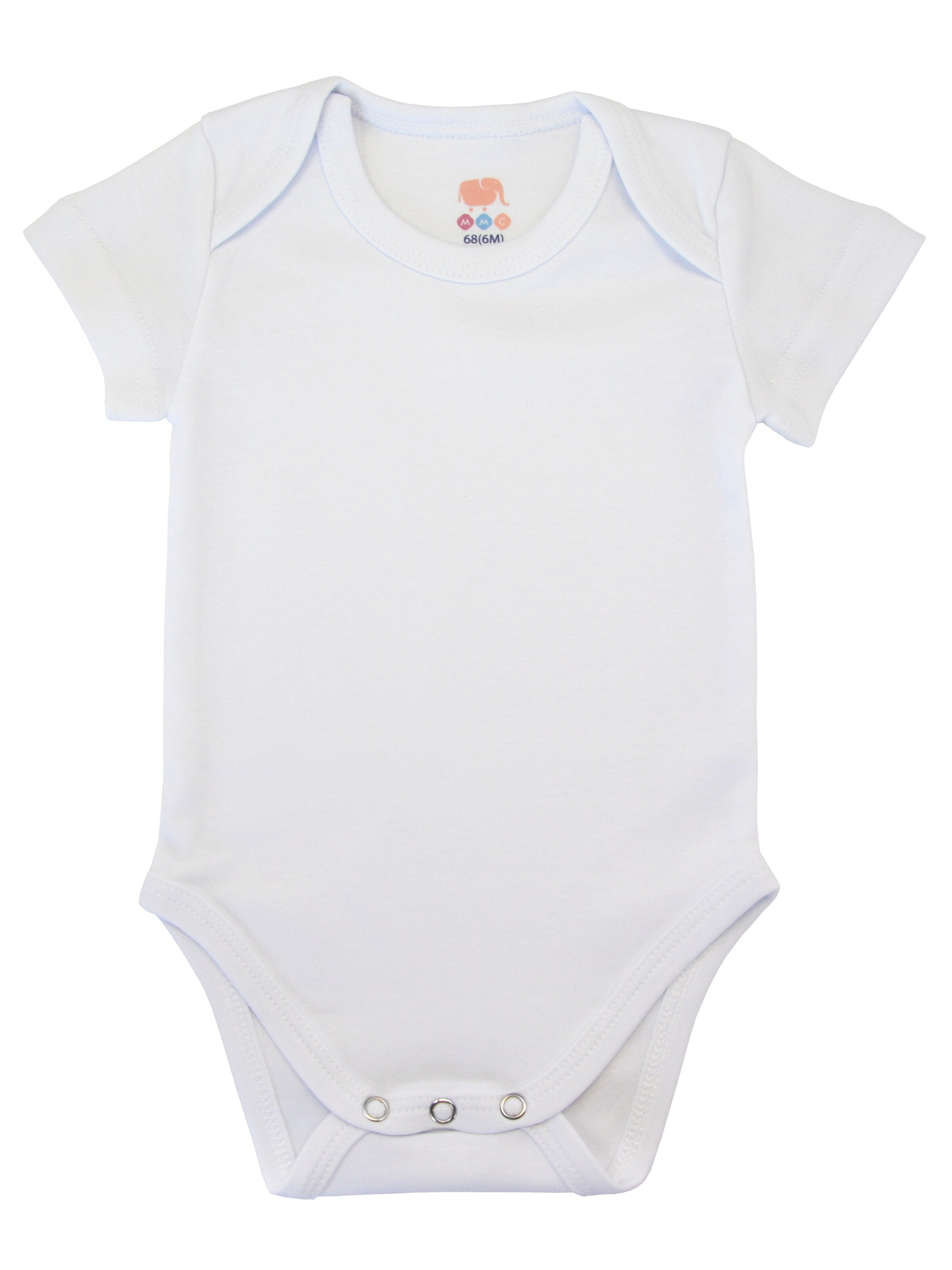 M.M.C. Romper/Bodysuit 'Body Kurzarm' in Blue