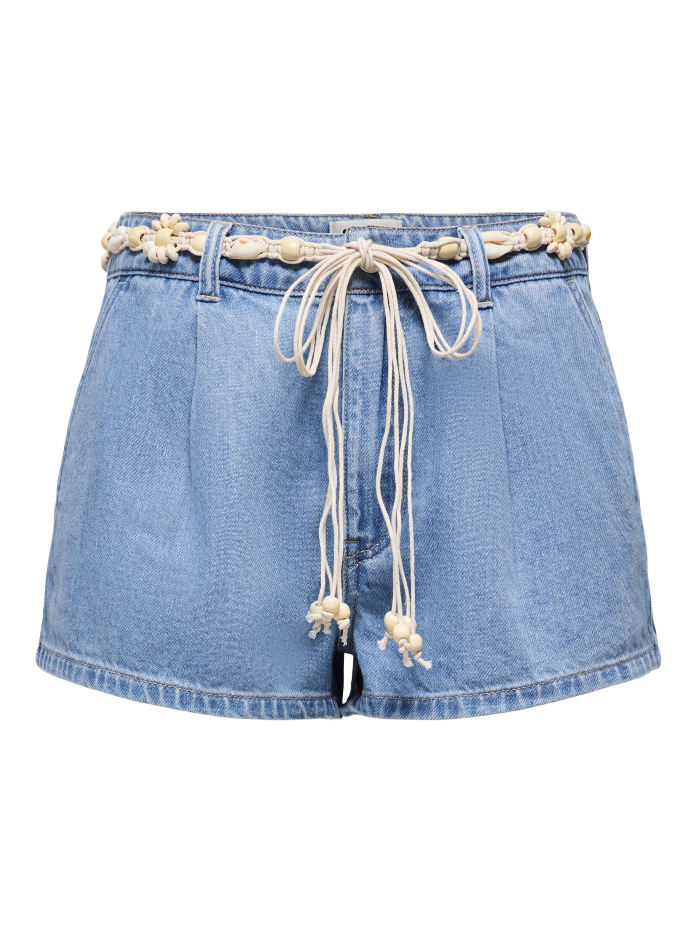 ONLY Regular Shorts 'ONLMindy' in Blau: Vorderseite
