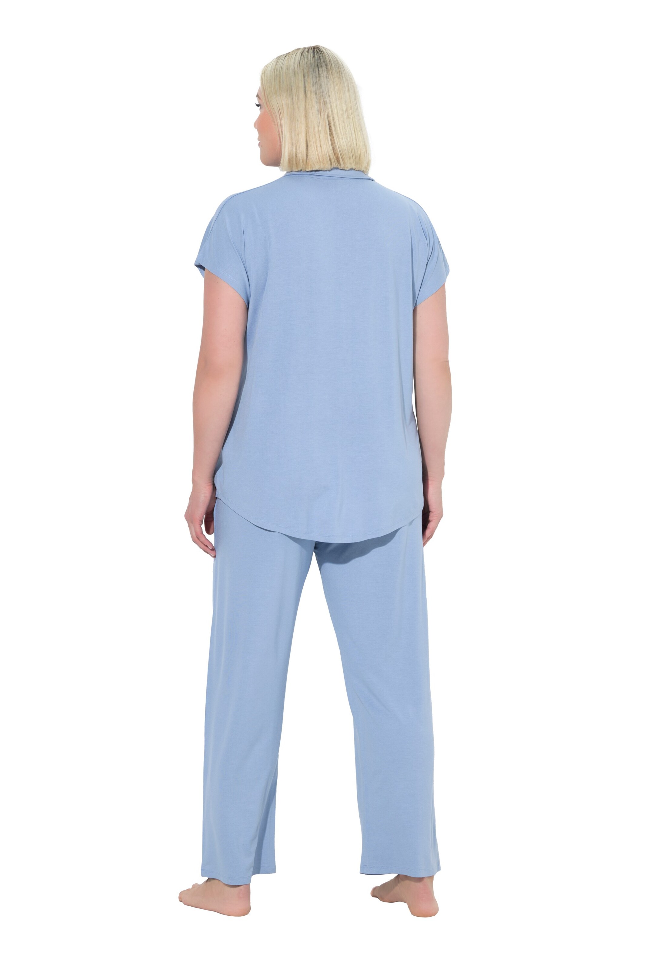 Ulla Popken Pajama in Blue