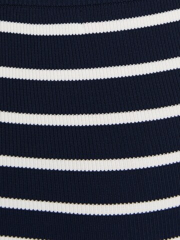 Bershka Top z dzianiny w kolorze niebieski