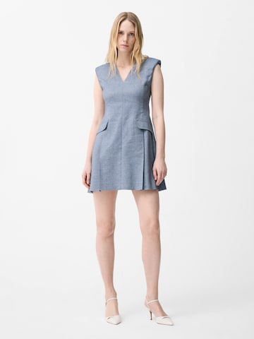 Robe-chemise adl en bleu