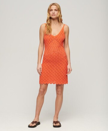 Superdry Sommerkleid in Orange: predná strana