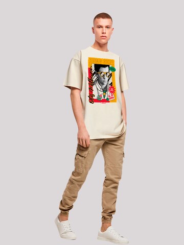 F4NT4STIC Shirt 'Sex Education Otis Hung Over Netflix TV Series' in Beige