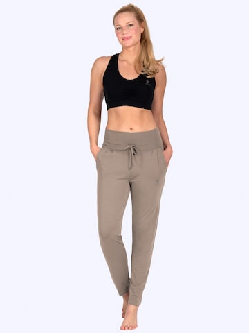 Magadi Regular Workout Pants 'Susan' in Beige