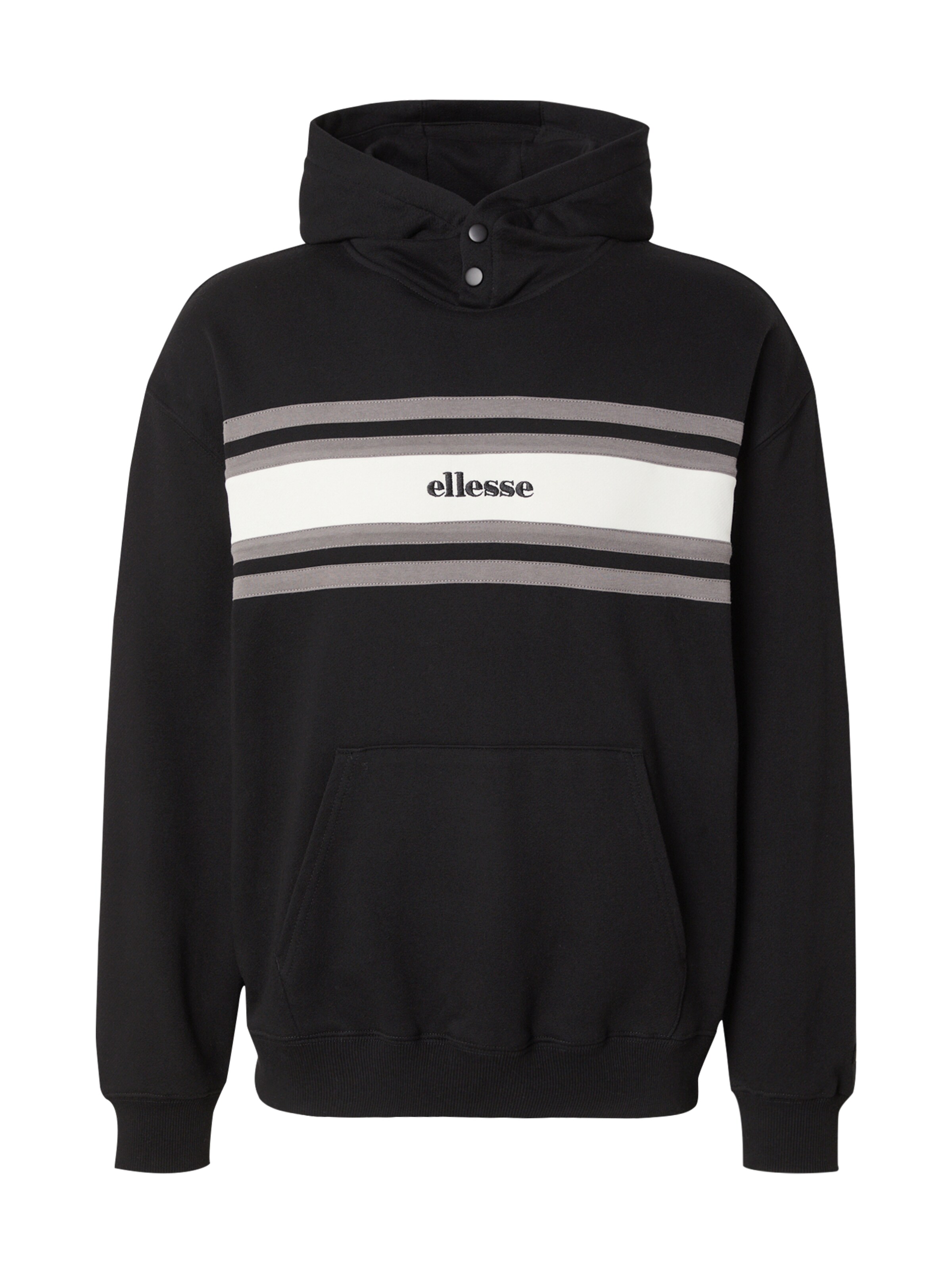 ELLESSE Sweatshirt 'Guspini' in Black: front