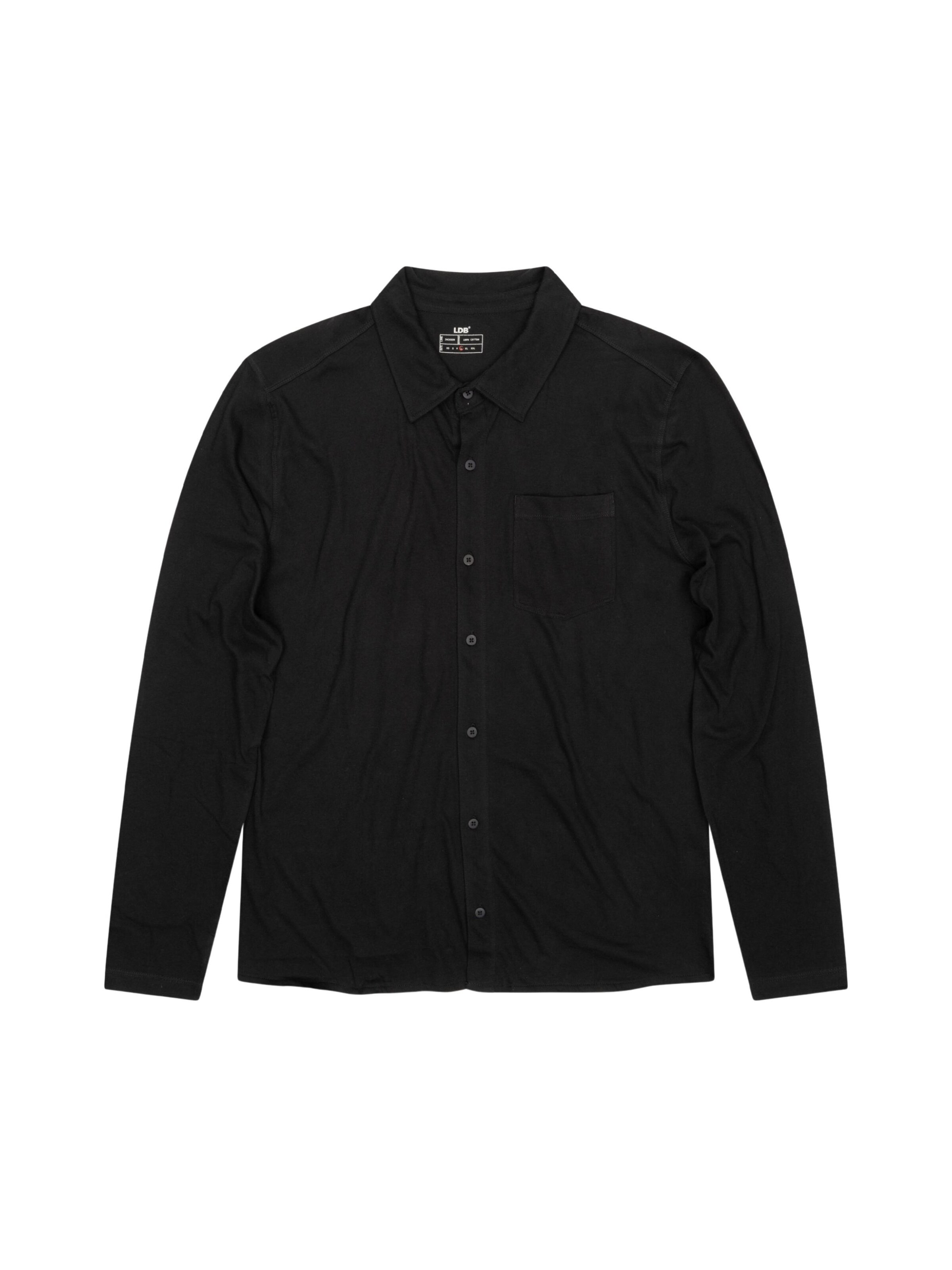 LDB Chemise 'Jackson' en noir, Vue avec produit