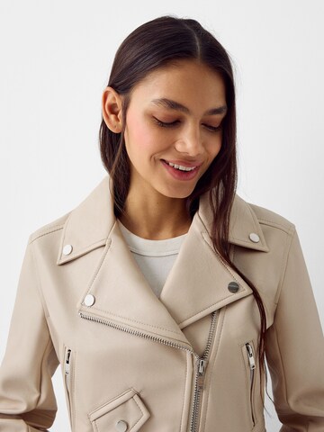 Bershka Between-season jacket in Beige