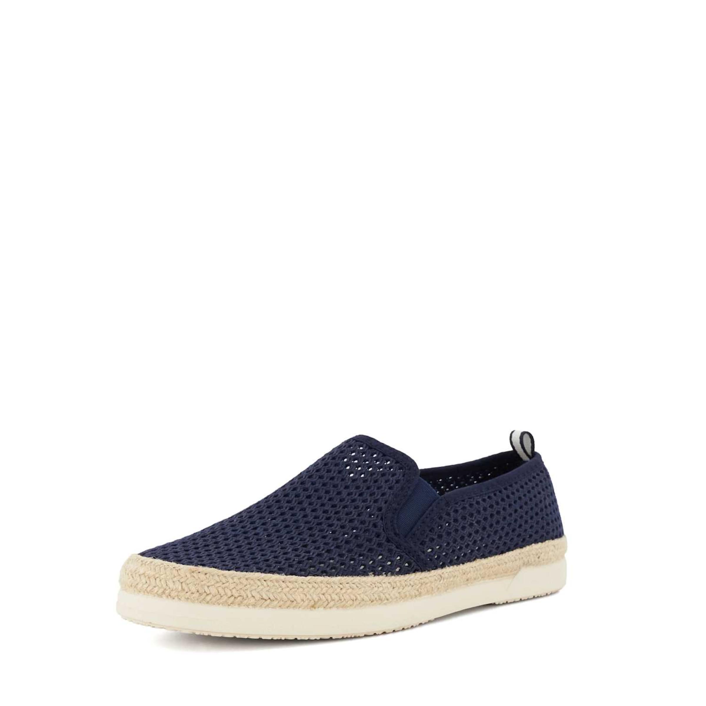 Dune LONDON Espadrilles 'Fisherr' in Blauw: voorkant