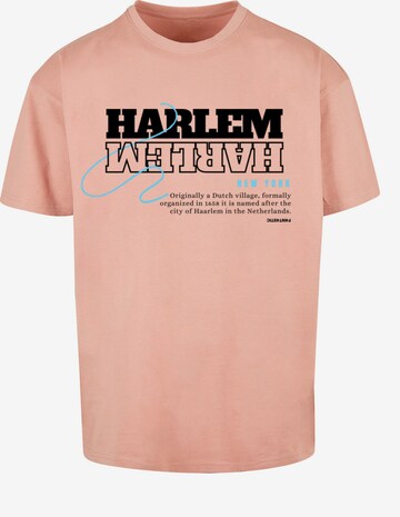 T-Shirt 'Animal Galore' F4NT4STIC en beige : devant