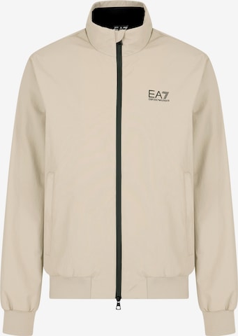 Veste mi-saison 'Core Identity' EA7 Emporio Armani en beige : devant