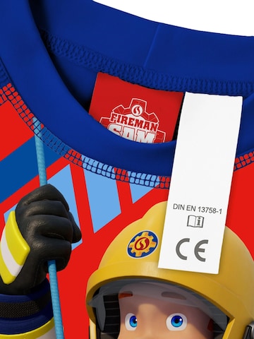 Feuerwehrmann Sam Sportbademode 'UV-Schutz 30'‌ in Blau