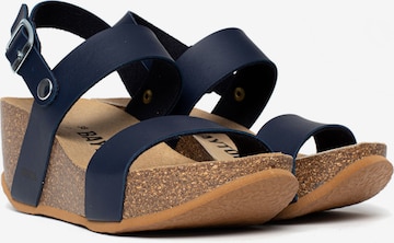 Bayton - Sandalias con hebilla 'Selene' en azul