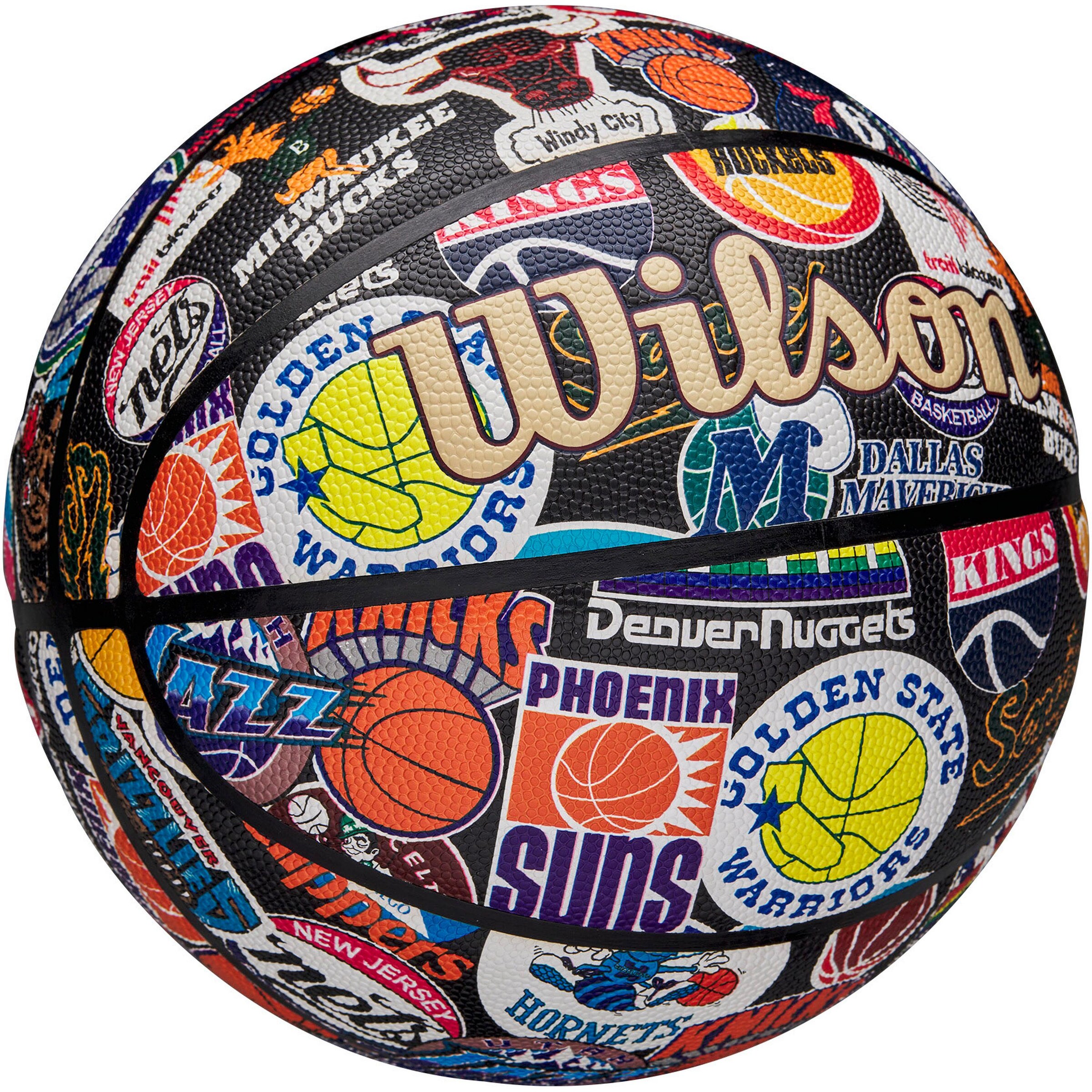 WILSON Ball 'NBA All Team Retro' in Mixed colors