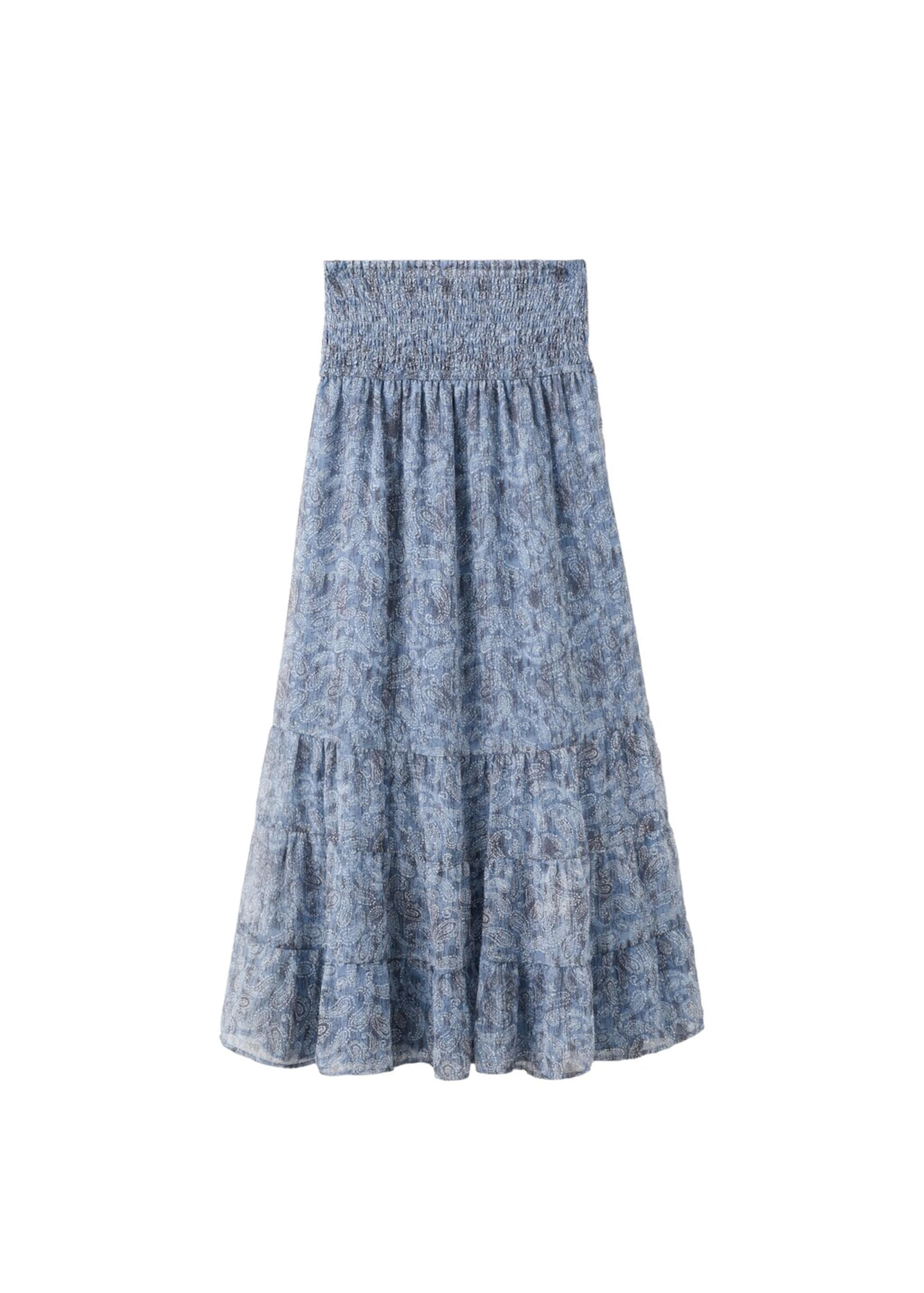 MANGO TEEN Rock 'Natalia' in Blau: Vorderseite