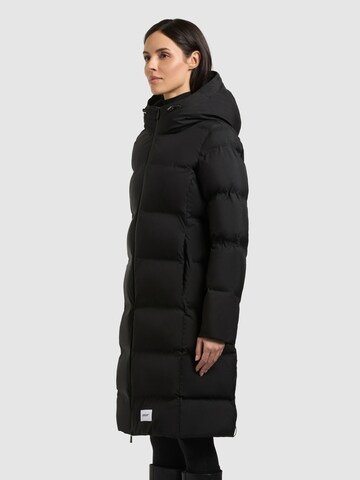 khujo Wintermantel 'Finnie4' in Zwart