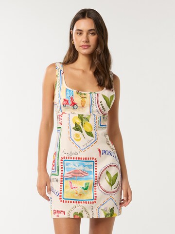 Rochie 'Hadley' de la Forever New pe bej: față