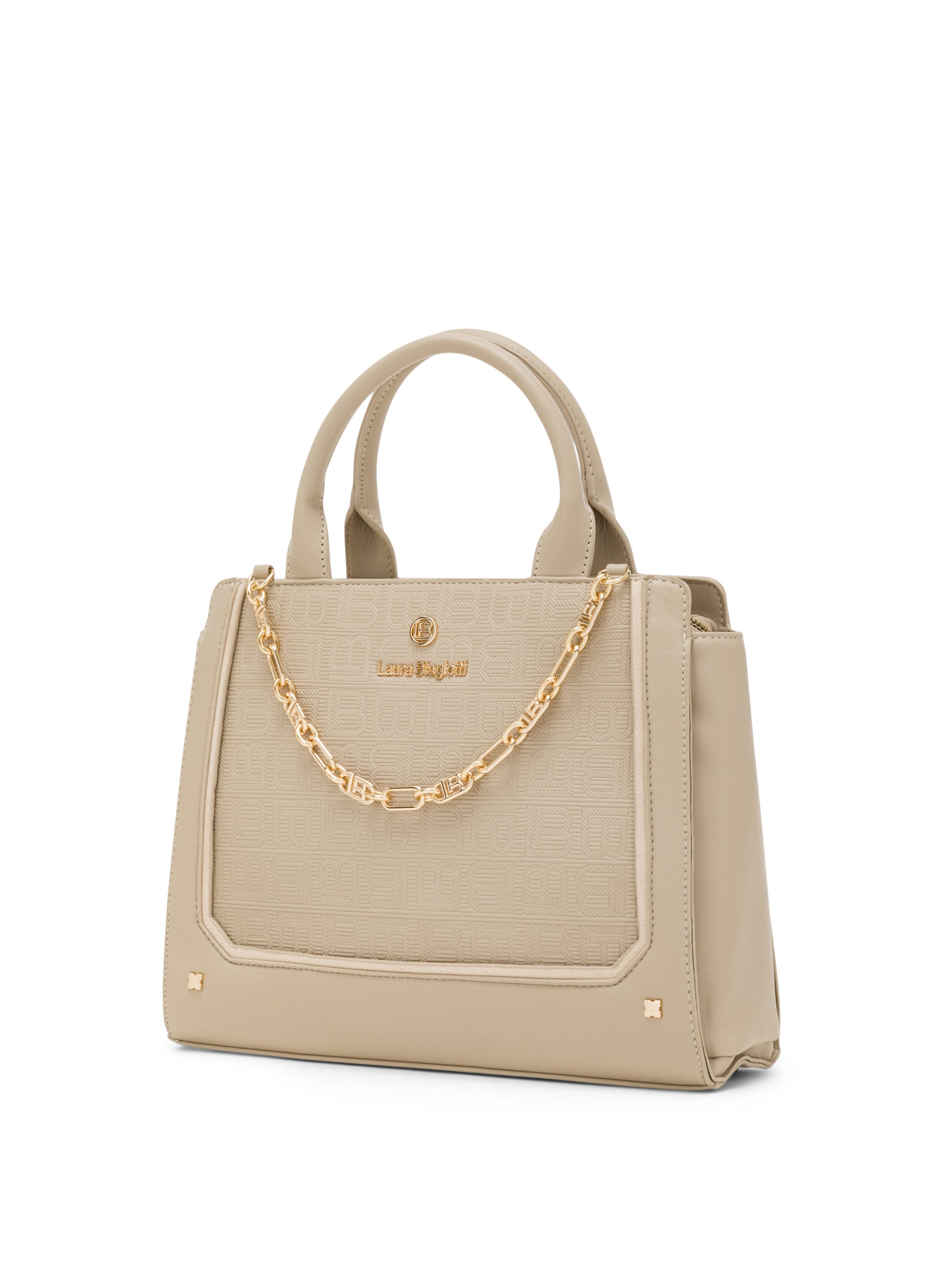 Borsa a mano 'Arkkette 1' di Laura Biagiotti in beige