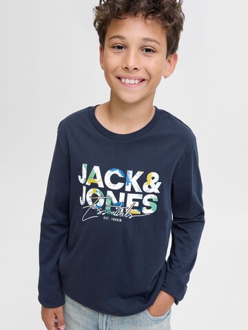 Jack & Jones Junior Тениска 'JJGEPLAS' в синьо