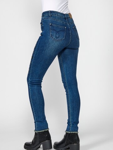 KOROSHI regular Jeans i blå
